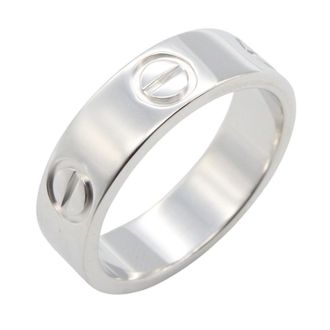Cartier White Gold White Gold (18K) Band Ring (Pre-Owned)