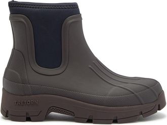 Kassl Editions X Tretorn Marie Rubber Ankle Boots - Brown - 36 (IT36 / UK3)