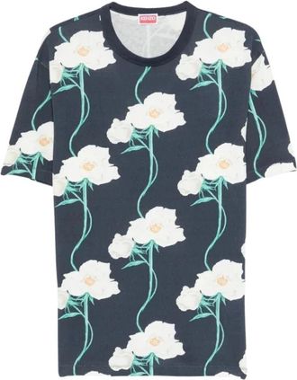 Kenzo T-Shirts - Heren - T-shirts - Blauw - S - Tops