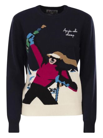 MC2 Saint Barth Maglione New Queen - Blu