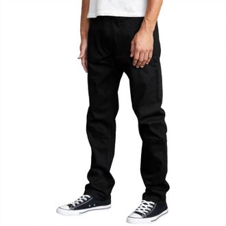Rvca Dagger Denim In Black