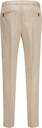 Pantaloni Torino Mens Linen Pants Beige Caldo Trousers