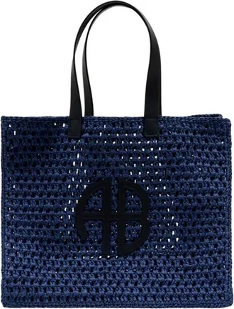 Anine Bing Mujer, Bolsos, Azul, Talla: ONE Size