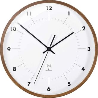 TFA Dostmann Tfa Dostmann - 98.1097 - Reloj De Pared Controlado Por Radio, Marco De Madera