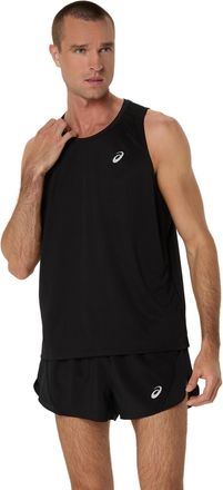 Asics Lauftop ASICS ASICS CORE SINGLET, Herren, Gr. XXL, schwarz (performance schwarz), Obermaterial: 100% Polyester, Tops Lauftop
