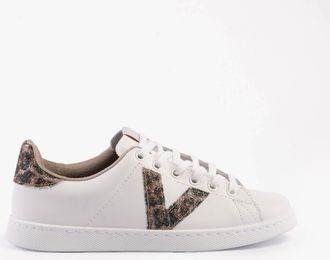 Victoria Tenis Womens Trainers Taupe - Beige Leather - Size UK 7