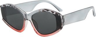 Generic Women Outdoor Driving Sunglasses Vacation Sports Men Decorative Sun Glasses(Grey)