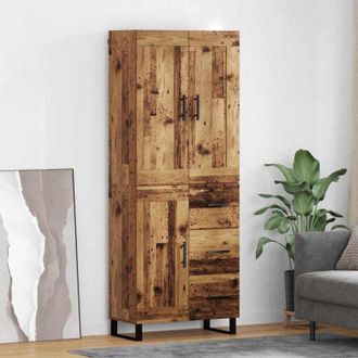 vidaXL vidaXL Credenza Legno vecchio 69,5 x 34 x 180 cm Legno multistrato