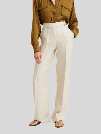 DMN Paris Laure Tailored Pant In Beige