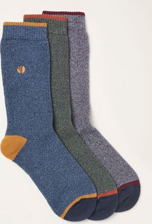 Fat Face FatFace Multi 3 Pairs of Thermal Socks