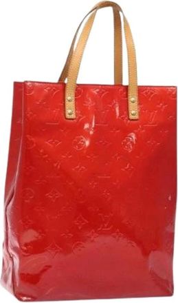 Louis Vuitton Tweedehands leren Louis Vuitton tassen - Dames - Vintage Shopper - Rood - ONE Size - Vintage