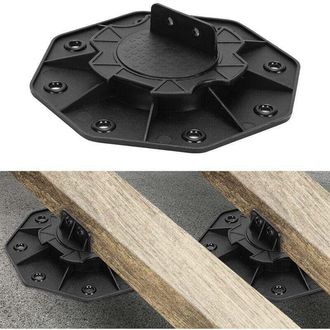 OEM Pedestal Ajustable De 18 A 30 Mm, Xu, Para Tarimas De Madera Y Composite, 10 Unidades, Producto De Calidad Superior, Duradero Y Fiable, Materiales Sel