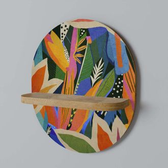 OEM Vegetaci&oacute;n Desbordante Estante Ovalado