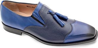 Mezlan Tassel Ornament Leather Loafer in Blue at Nordstrom Rack, Size 10.5