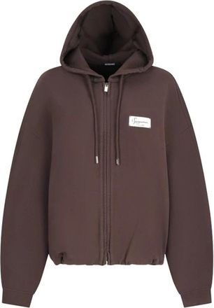 Jacquemus Dames, Sweatshirts & Hoodies, Bruin, Maat: S Katoen