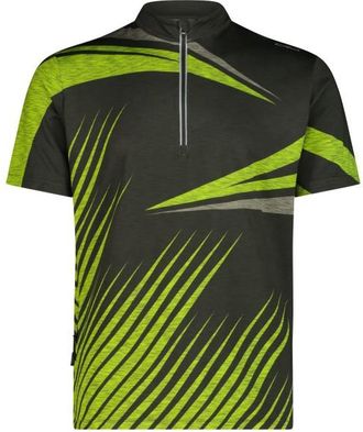 F.lli Campagnolo Half Zip T-Shirt Velotrikot f&uuml;r Herren | oliv