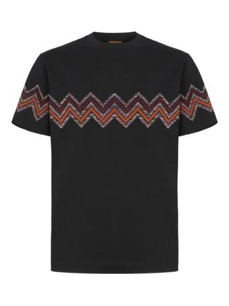 Missoni Maglietta Missoni con stampa a zigzag