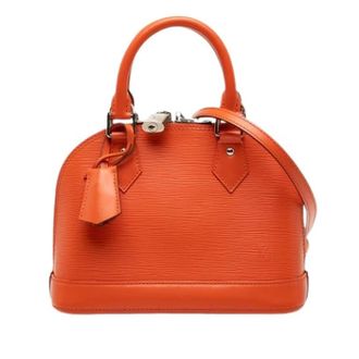 Louis Vuitton Pre-owned Handbags, female, Orange, Size: ONE SIZE Pre-owned Alma BB