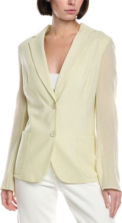 Akris Nash Wool & Silk-Blend Blazer