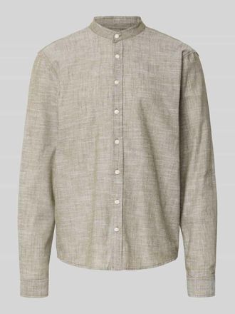 Blend Regular Fit Freizeithemd aus reiner Baumwolle Modell DARIS in Oliv, Gr&ouml;&szlig;e 3XL