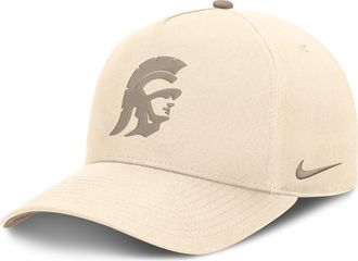 Nike USC Origin of Speed Rise Nike Mens Dri-FIT College A-Frame Adjustable Hat in Brown | NC2B0DTUSCJ-M4T