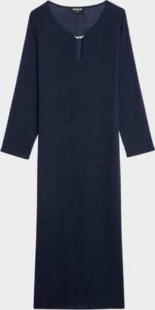 Zadig&Voltaire Delia Wings Kaftan-Style Maxi Dress