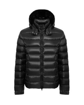 Colmar Glossy Navy Blue Puffer Jacket with Detachable Hood