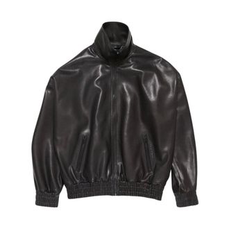 Acne Studios Chaqueta de Cuero - Jackets - Mujer - Negro - S