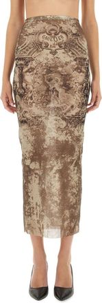 Jean Paul Gaultier Long médaillon Skirt