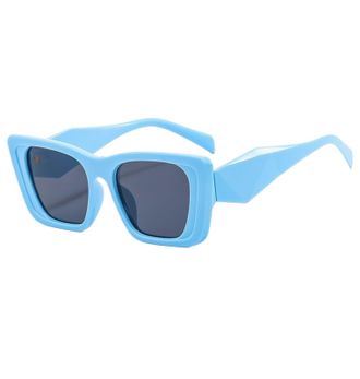 Generic Mens And Womens Outdoor Commuter Sunglasses Sports Vacation Decorative Sun Glasses(Blue)