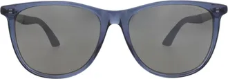 Montblanc Square-Frame Recycled Acetate Sunglasses
