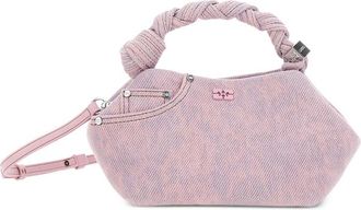 Ganni Mini Bou Denim Tote Bag