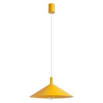 Sollux Lighting L&aacute;mpara colgantes amarillo acero alt. 135 cm