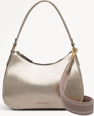 Radley London Gold Medium Ziptop Shoulder Bag Crosby Alley AW25 Radley London