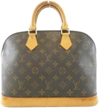 Louis Vuitton Borsa Vintage Pre-owned in Tela - - Pre-owned - Donna - Marrone - ONE SIZE