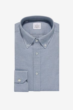 Giampaolo Langarm-Hemd aus Baumwollflanell