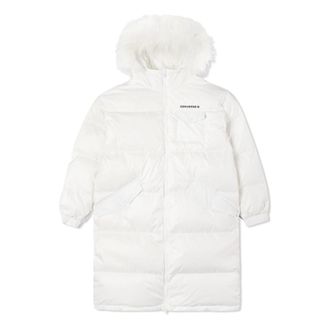 Converse (WMNS) Converse Long Down Jacket Asia Sizing White 10021989-A01