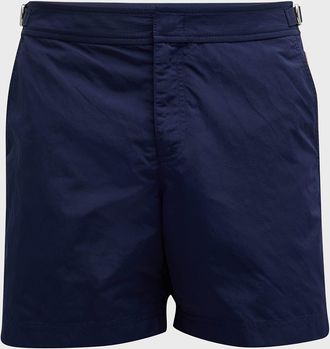 Orlebar Brown Mens Bulldog Tape Stripe Swim Shorts