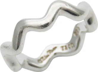 Tiffany & Co. Silver Silver 925 Band Ring (Pre-Owned)