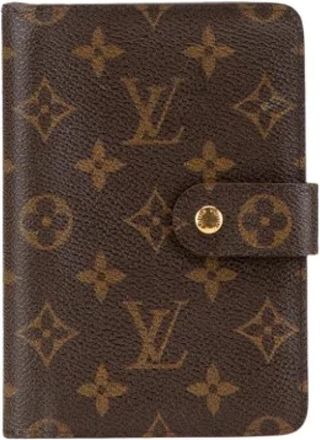 Louis Vuitton Pre-owned Vintage Wallet - Dames - Vintage Accessoires - Bruin - ONE Size - Vintage