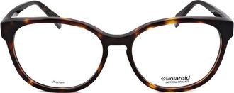 Polaroid Ladies Brown Round Eyeglass Frames PLD-D371