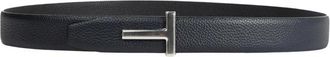 Tom Ford Belts - Heren - Riemen - Blauw - 110 CM - Accessoires