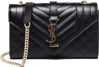 Saint Laurent Envelope Lambskin Bag