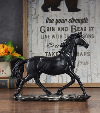 OEM Scultura Di Cavallo, Statuetta Di Cavallo In Resina, Decorazione A Tema Animale, Scultura Decorativa Per Casa, Ufficio, Regalo Decorativo