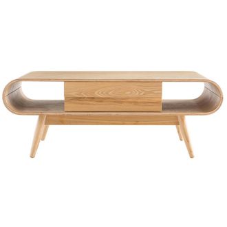 Miliboo Mesa De Centro Escandinava Madera Natural Baltik