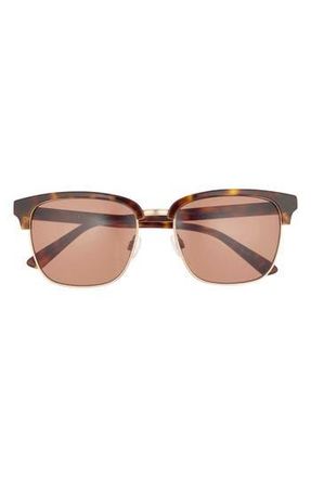 Cole Haan 54mm Browline Sunglasses in Tortoise at Nordstrom Rack