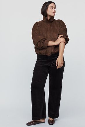 Maeve Colette Corduroy Full Length Wide Leg Pants