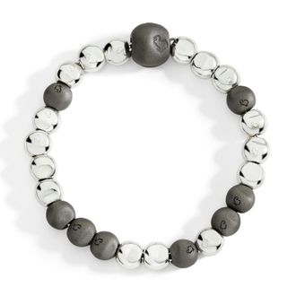 Dodo BRACCIALE PEPITA ARGENTO & TITANIO