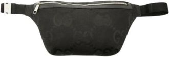 Gucci Pre-owned Belt Bag - Heren - Vintage Heuptassen - Zwart - ONE Size - Leer - Vintage