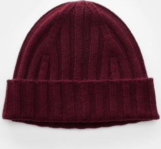 Braun Hamburg Men - Cashmere beanie burgundy